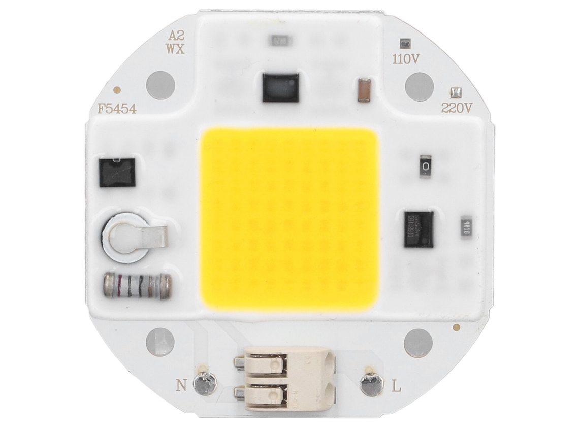 Rebe-chip Led Cob Alto Poder Perla Lámpara Brillo Alto Sin Controlador 220v Para Diy Bombillo Luces Interiores Accesorios Iluminación