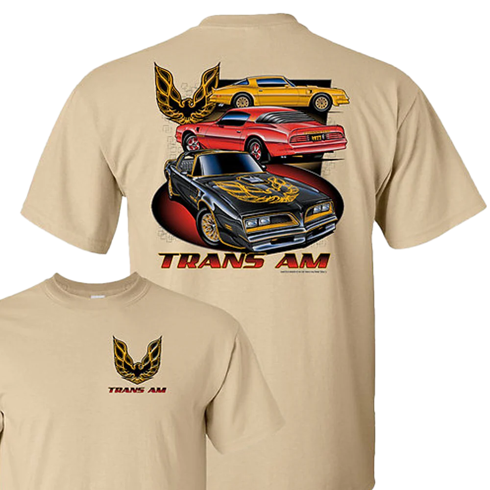 Pontiac Trans Am T-shirt Unisex Rockinstone Size:m