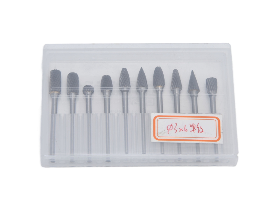 10 Brocas Rotativas De Carburo De Tungsteno Para Pulir, Compatibles Con Accesorios Dremel Para Madera Y Metal.