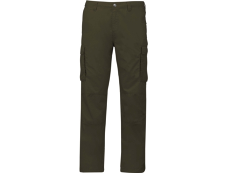 Pantalones para Hombre KARIBAN (52 - Algodón - Márron)