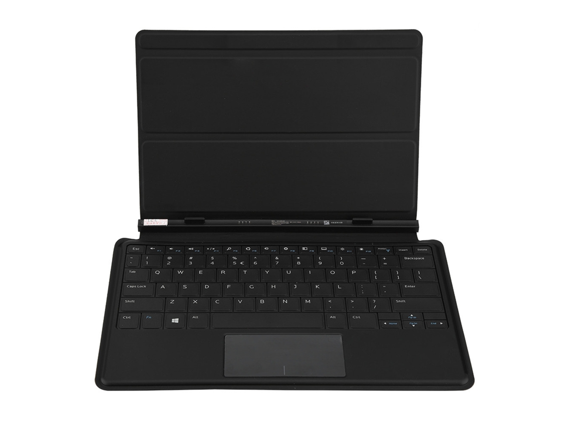 Teclado Bluetooth ultrafino con base de conexión para Dell Venue 11 Pro, negro.