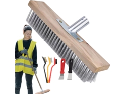 Cerdas resistentes y duraderas: ideales para uso en exteriores.