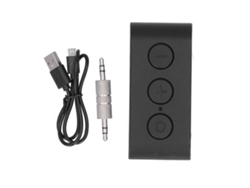 Receptor De Audio Inalámbrico Bluetooth 5.0, Adaptador Aux, Manos Libres Para Música De Coche De 3,5 Mm