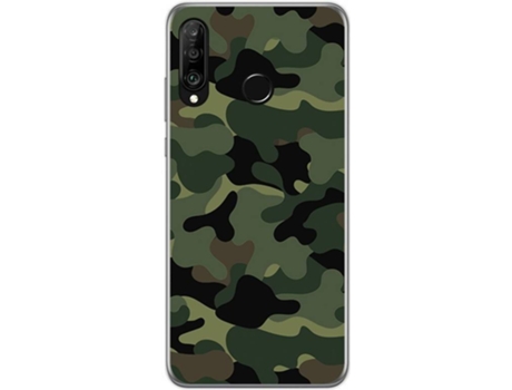 Carcasa Huawei P30 Lite TUMUNDOSMARTPHONE Camuflaje Multicolor