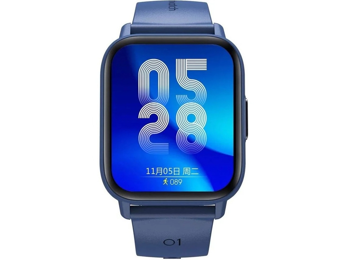 Reloj inteligente Yizhood resistente al agua con pantalla LCD HD, monitor de salud, actividad física y sueño (azul)