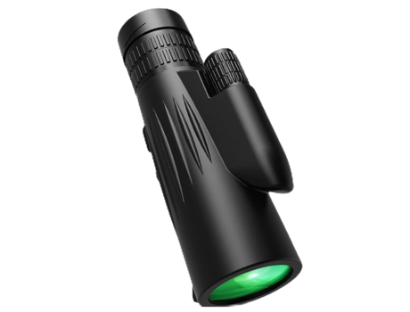 Telescopio monocular con zoom 10-30x42, prisma BAK4 y lente FMC con aumento real de 10-30X y objetivo de 42 mm (negro) BISBISOUS