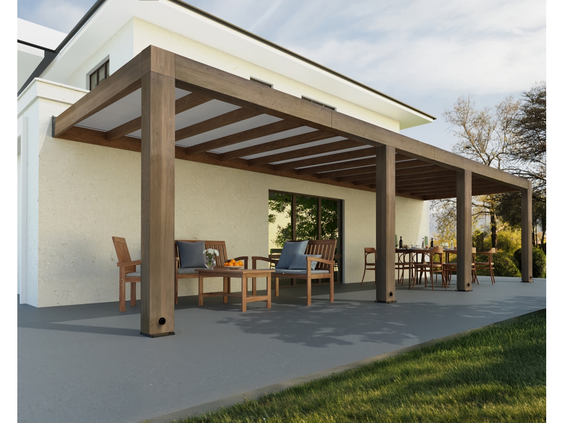 Pérgola CANOPIA Helsinki 3X10 Pérgola de madera de cedro