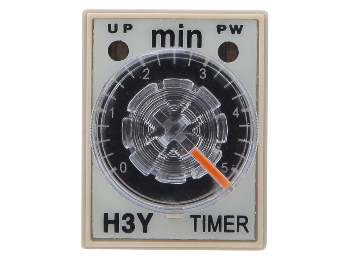 2026velora-relé De Tiempo H3y-2 8 Pines Ajustable Precisión Alta 0-5 Minutos 24vdc Suministros Eléctricos