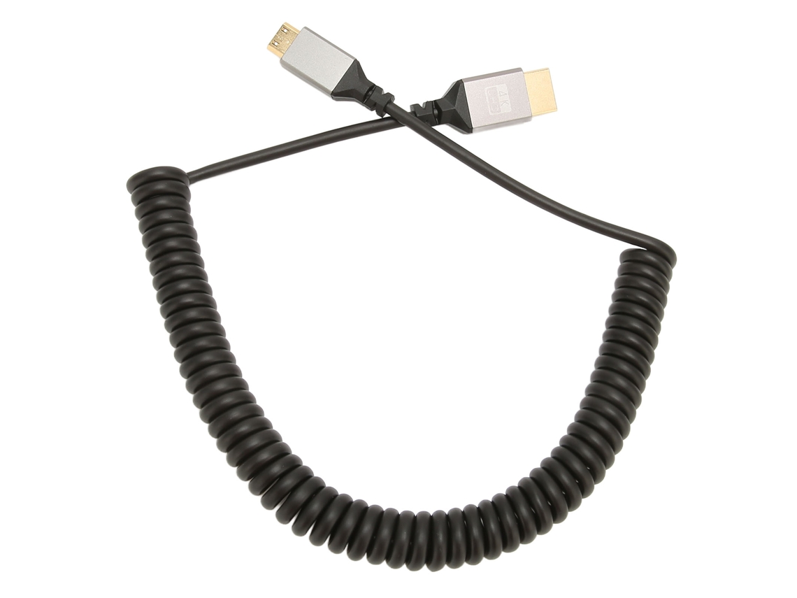 Cable Adaptador De Resorte Mini Hd Multimedia Interface 4k 60hz 18gbps, Extensión De 0,5 A 1,5 M