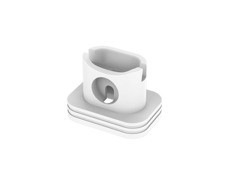 Cargador de estación de acoplamiento de carga 2 en 1 para Airpods SLOWMOOSE [Blanco]