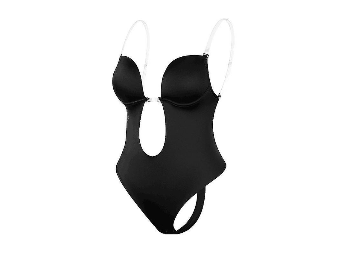 2026-shapewear Para Mujer Christmas Con Escote Profundo V, Sin Mangas Y Sin Espalda, Bodysuit Moldeador De Cuerpo