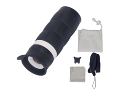 Monocular Infantil Para Crianças Alta Magnificação Lente Hd Proteção Ocular Brinquedo Preto