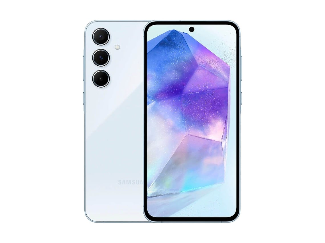 Smartphone SAMSUNG Galaxy A55 5G 128Gb A556 Ds Grado Azul Reacondicionado Como Nuevo