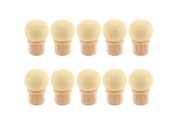 Cabezal de esponja para manicura, herramienta para pintar esmalte de uñas de cambio gradual con puntas de esponja suaves reemplazables.