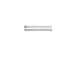 Conjunto De Guías De Cajón Deslizantes Blancas 550mm 75055 Micel