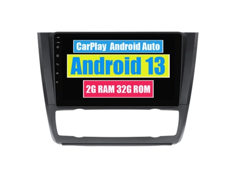 Autoradio Multimedia ROVERONE para BMW 1 Series E81 E82 E87 E88 2004 - 2011 AT CarPlay Android Coche Radio Bluetooth