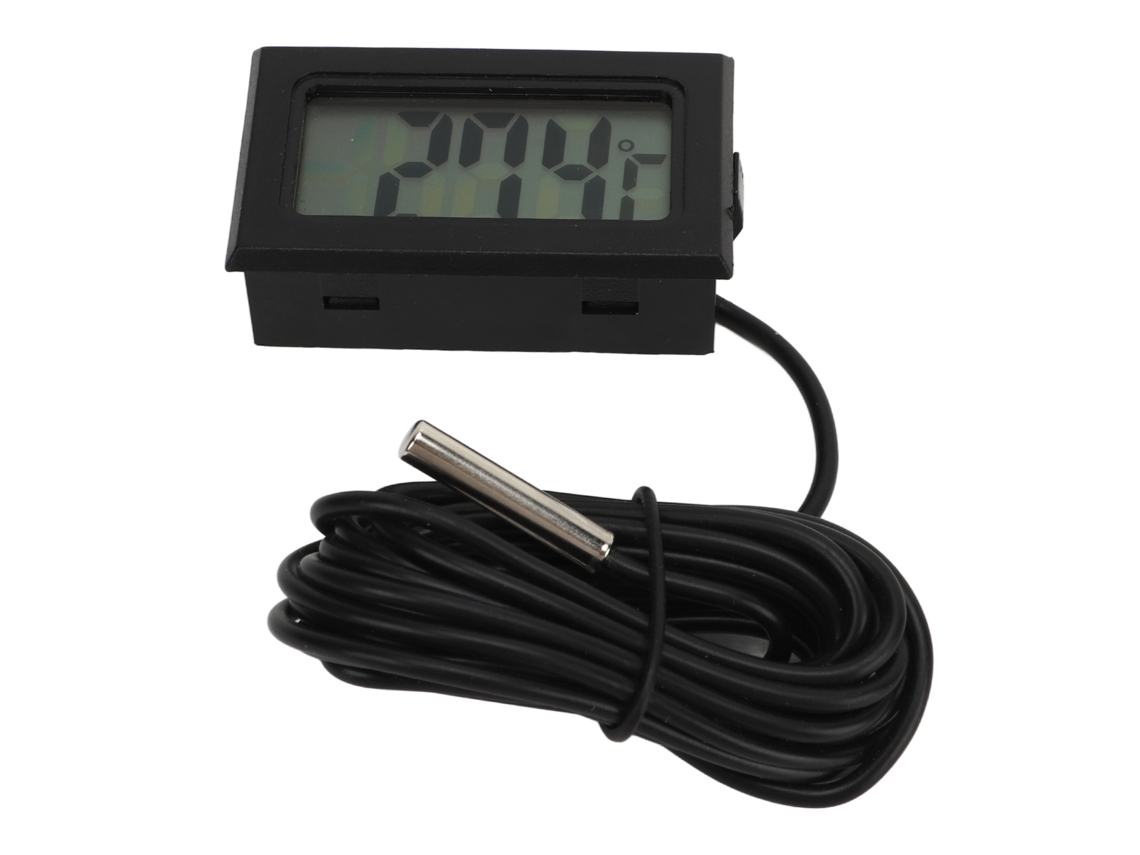 Omni-termómetro Digital Lcd Embebido Con Sonda Impermeable Medidor De Temperatura Para Incubadora