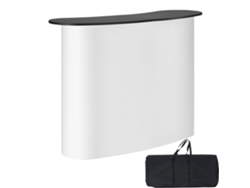Mostrador portátil plegable profesional 1300x465x950mm con bolsa Tekmaquinas