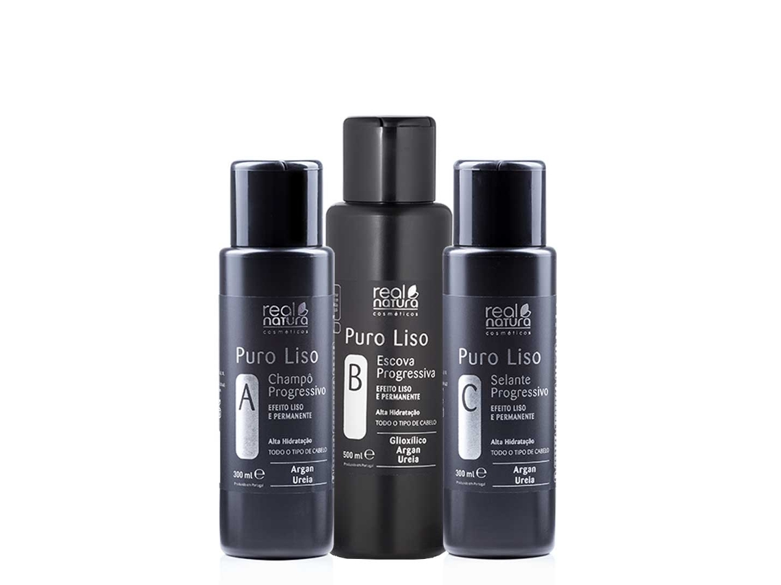 Coffret de Cabelo REAL NATURA Pack de Escova Progresiva