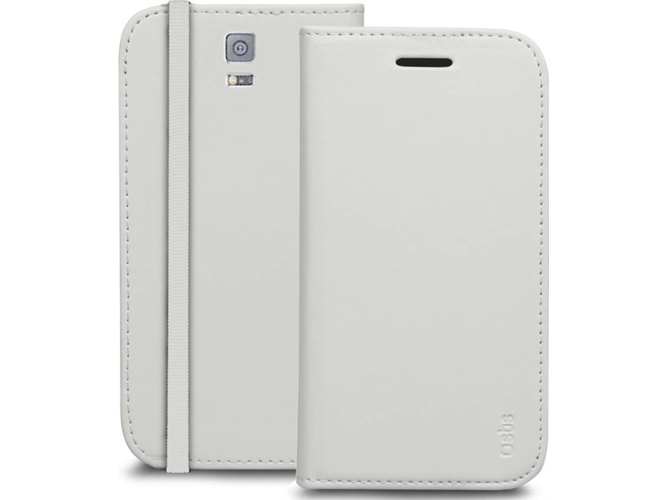 Funda Samsung Galaxy S5 SBS Booklet Blanco