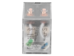 Relé Intermedio Electromagnético Jqx-13f De 24 V Cc, 5 A Y 8 Pines Para Alimentación