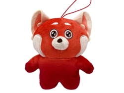 Muñeco De Peluche De Anime De Panda Rojo De 15 Cm, Juguete Coleccionable, Regalo Decorativo