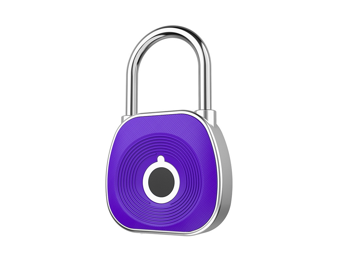 Candado Con Huella Dactilar V8, 1 Unidad: Admite Reconocimiento De Huella Dactilar Y Carga Usb De Emergencia, Duradero Y Multifuncional.