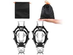 Yncm-cleats De Hielo 21 Dientes Para Senderismo Y Nieve