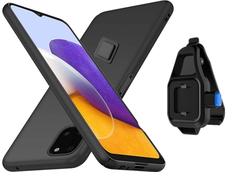 Funda Samsung A22 5G Turtleshell Rígida con Soporte de Cintura Negro