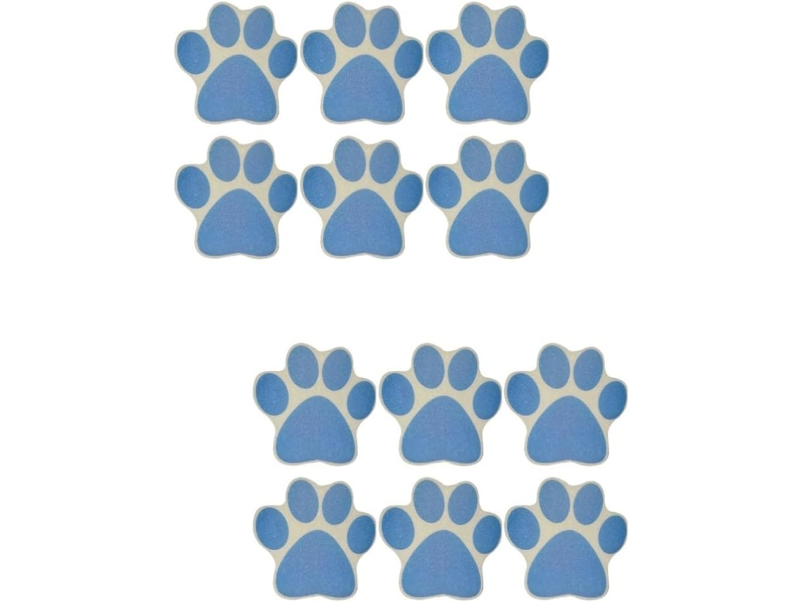 Juego de 12 pegatinas impermeables para PEVA. Pegatinas duraderas para una divertida decoración de baños y aseos. Slowmoose