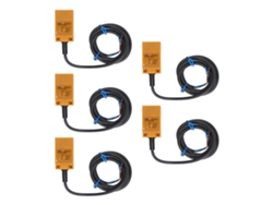 5 Piezas Sensor De Proximidad Npn Normalmente Abierto Interruptor De Aproximación 10‑30v Dc 200ma Para Detección