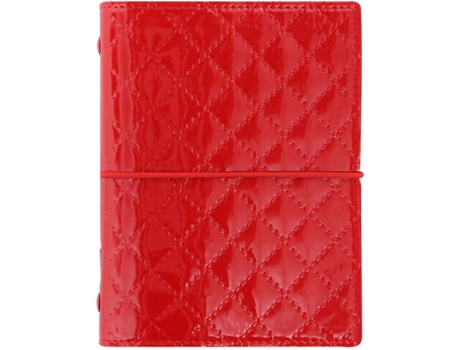 Agenda FILOFAX Dominó Luxe Rojo (Semanal - 145x110x40 mm)