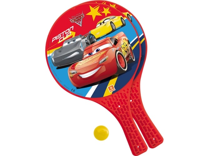 Raquetas de playa MONDO Cars 3