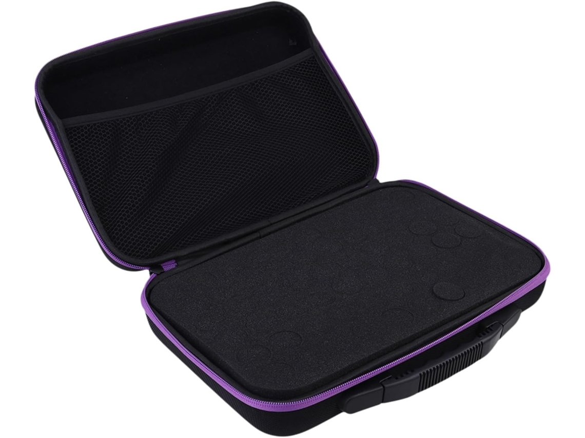 Estuche De Maquillaje De Viaje Con Aceites Esenciales De Aromaterapia Y Soporte Para Aceites Esenciales.