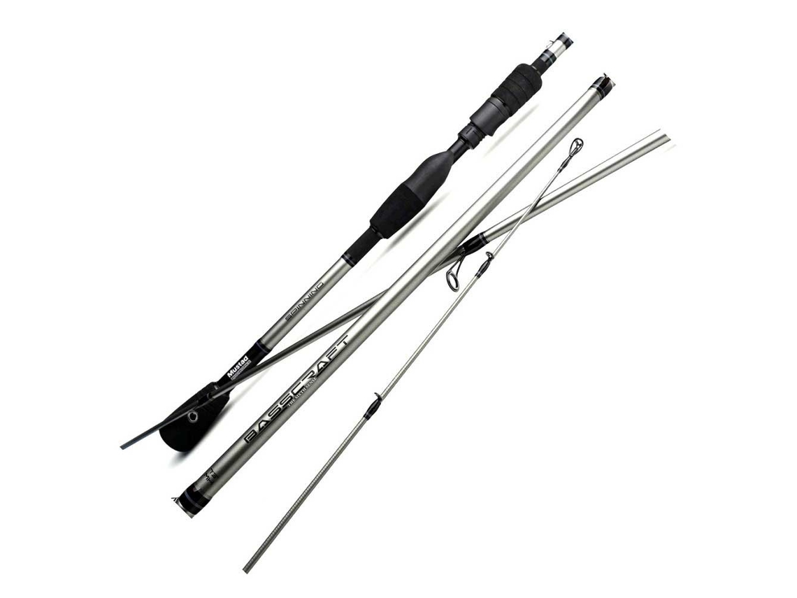 Cana Spinning Basscraft Prateado 2.13 M / 5-28 Gmustad