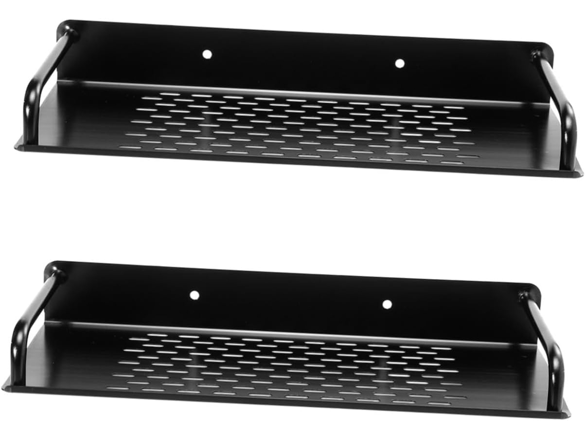 Juego de 2 estantes modernos, sencillos y elegantes para baño, cocina, dormitorio y Slowmoose.