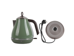 Hervidor de agua eléctrico de acero inoxidable de 1700 ml, estilo retro, para el hogar, 220 V, 240 V, con enchufe europeo.
