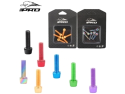 6 pernos de manillar de bicicleta M5x18 de acero inoxidable para bicicletas de montaña y carretera.
