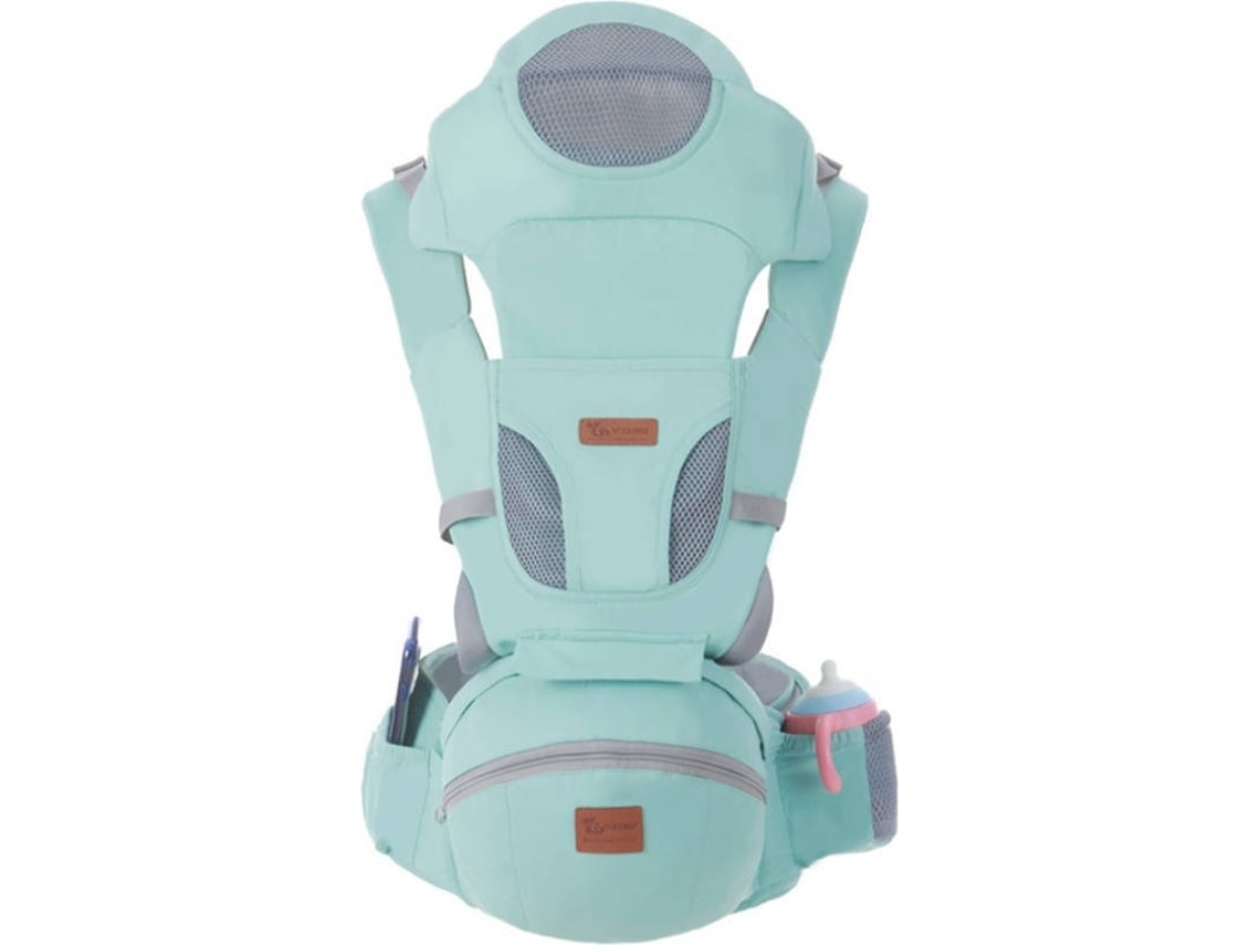 Este Portabebés Cuenta Con Un Diseño Multifuncional Que Permite Usarlo Tanto Delante Como Detrás Del Bebé. Además, Incluye Asiento Ple...