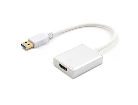 Convertidor compatible con USB 3,0 a HDMI de 1080P, adaptador gráfico de pantalla múltiple para PC, portátil, proyector, HDTV, tarjeta de vídeo ext...
