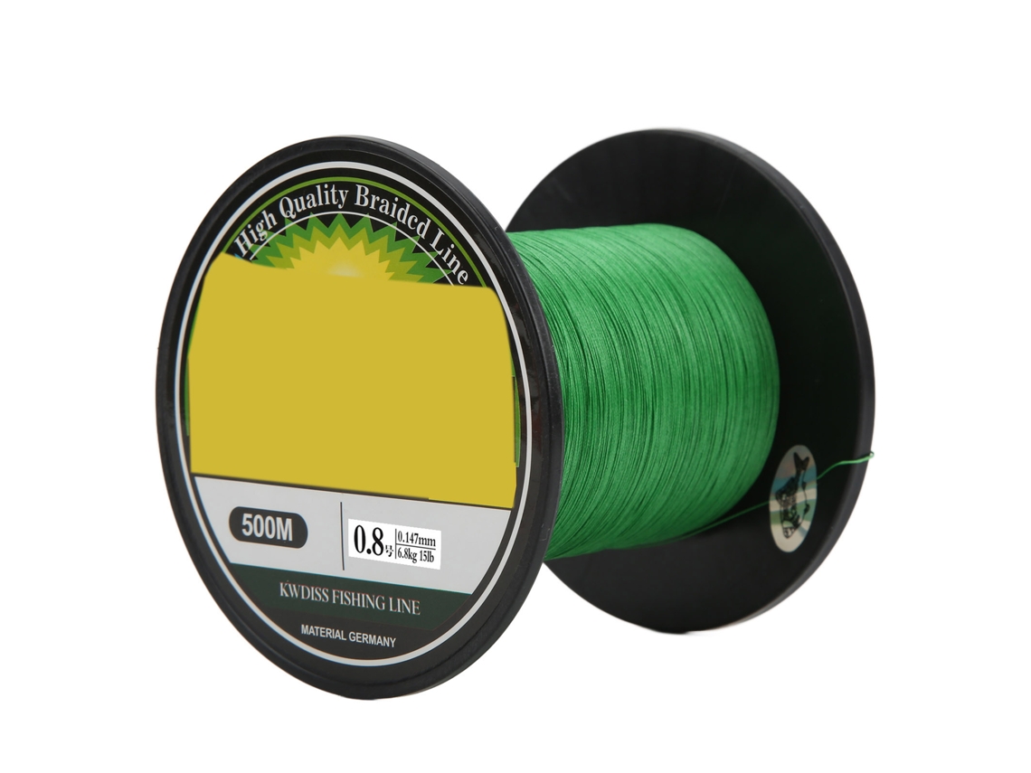 2026rebe-hilo De Pesca Trenzado 8 Hilos 22lb 500m Ultra Fuerte Resistente A Abrasiones Para Agua Dulce Y Salada Verde0.8