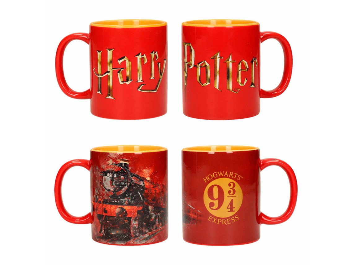 Juego de tazas con el logotipo de Hogwarts de Harry Potter B.active