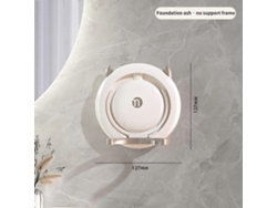 Soporte organizador de secador de pelo para montaje en pared, soporte universal Proemi Nente, autoadhesivo, manos libres GOKOCO