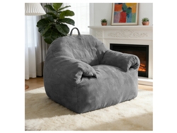 Sofá Relax Grande - Diseño Tipo Nube Con Asa Superior Integrada - Gris