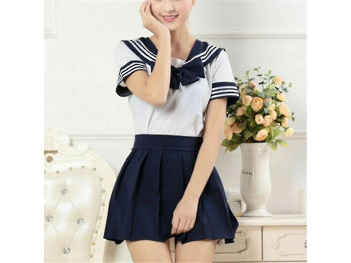 2026-traje De Colegio Marinero Para Chicas Uniforme Anime Cosplay Mujer Tfn L
