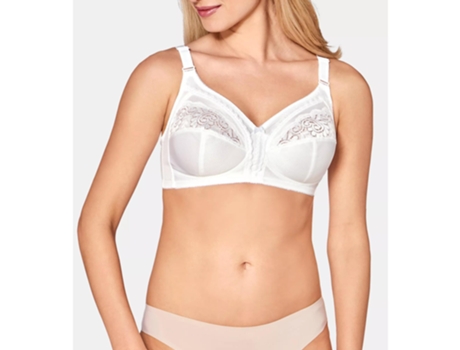 Sujetador de Mujer TRIUMPH Claudette Blanco (100 cm D)