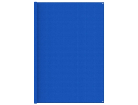 vidaXL Alfombra de tienda de campaña 250x400 cm azul