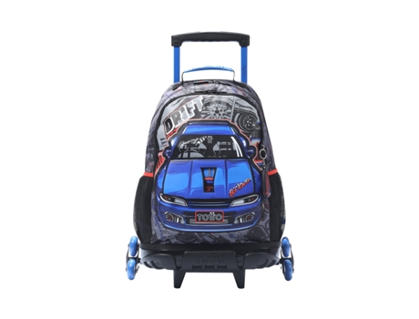 Mochila Infantil Con Ruedas Racing L TOTTO