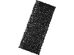 Alfombrilla De Baño Antideslizante Para Niños Con Ventosas, Impermeable, Lavable, 88x40cm, Negra.