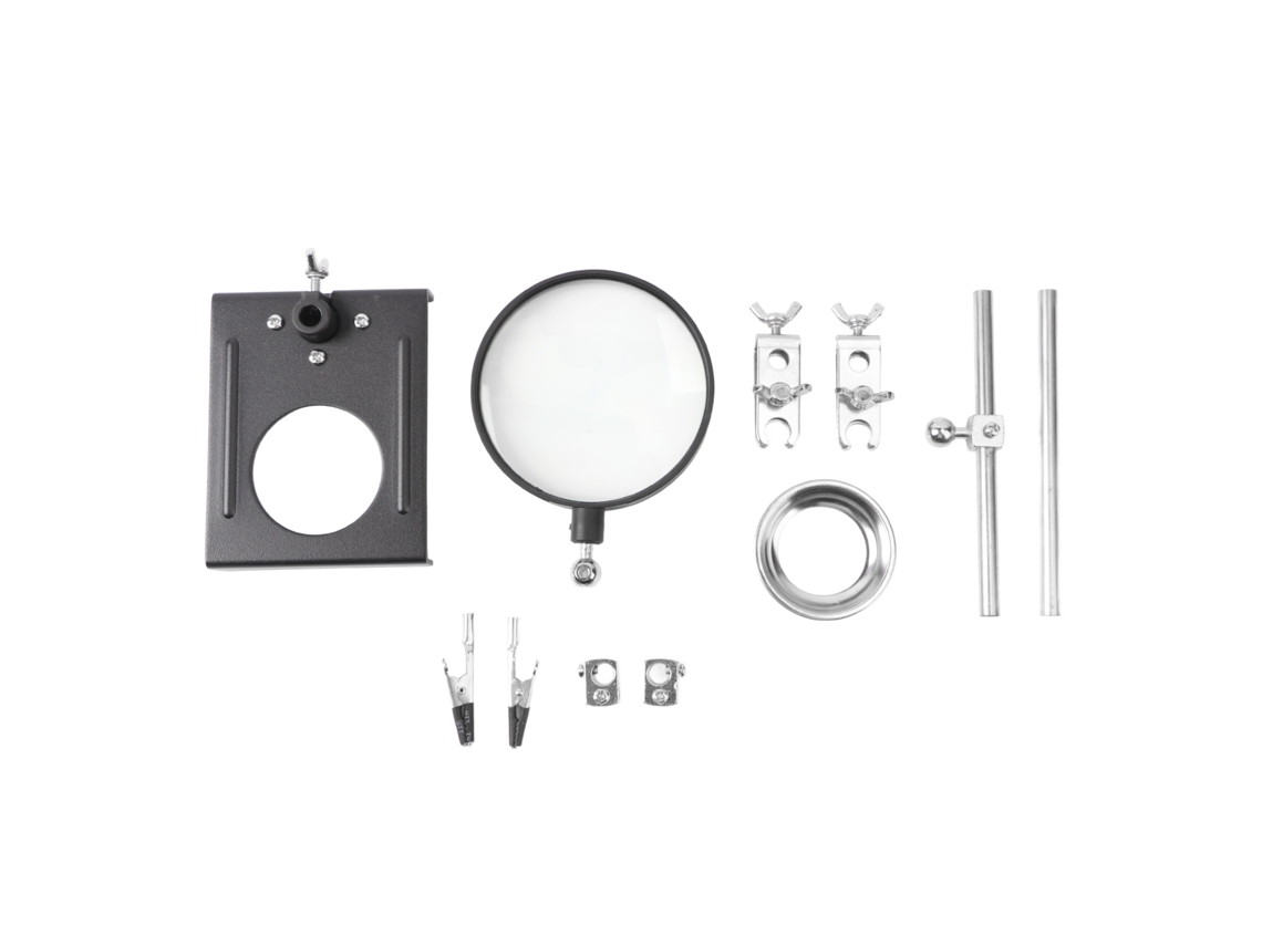 Estación De Soldadura Con Lupa, Soporte De Mesa Y Pinza Para Reparar Placas De Circuitos Impresos, Teléfonos Móviles Y Placas De Circuitos.